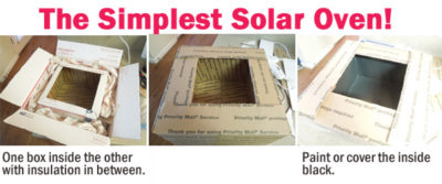HOW TO Make a Simple Solar Oven