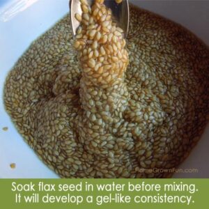 soak flaxseed in water how to use flax seed