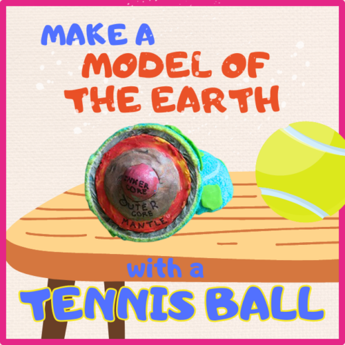 HOW TO Make a Model of the Earth with a Tennis Ball